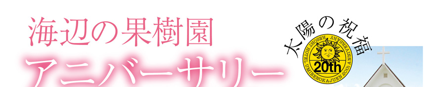 海辺の果樹園　アニバーサリーウェディングプラン